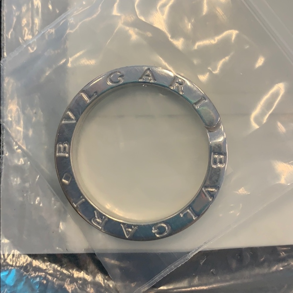 BLVGARI Sterling Silver Keyholder-NWT-Retail $260